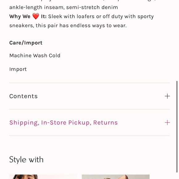 Free People NWT- Low Maintenance Mid Rise Crop Boot Jeans - Picture 6 of 10